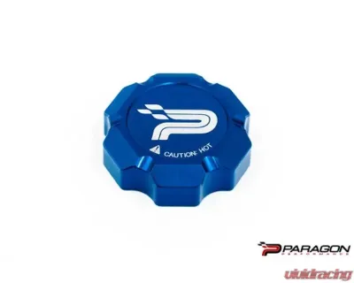 Paragon Performance Blue Coolant Cap Cover Chevrolet C8 Corvette 2020-2024 - PP-P0011A-A-BLU-EN